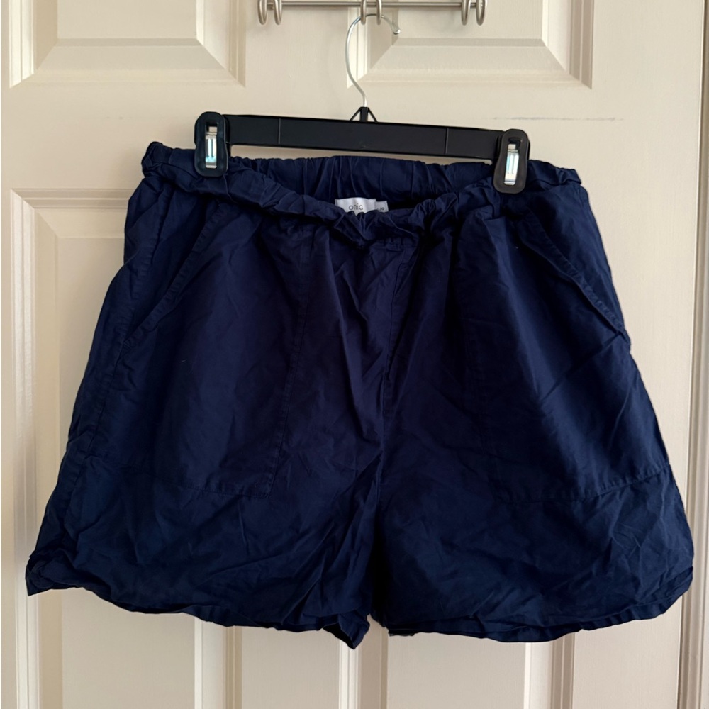 Onia Dark Blue Women's Cargo Shorts